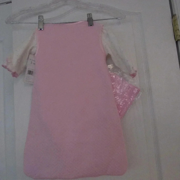 NWT Bon Bebe Baby Girl Sleeping Bag 3-piece Set 3M - Picture 5 of 6